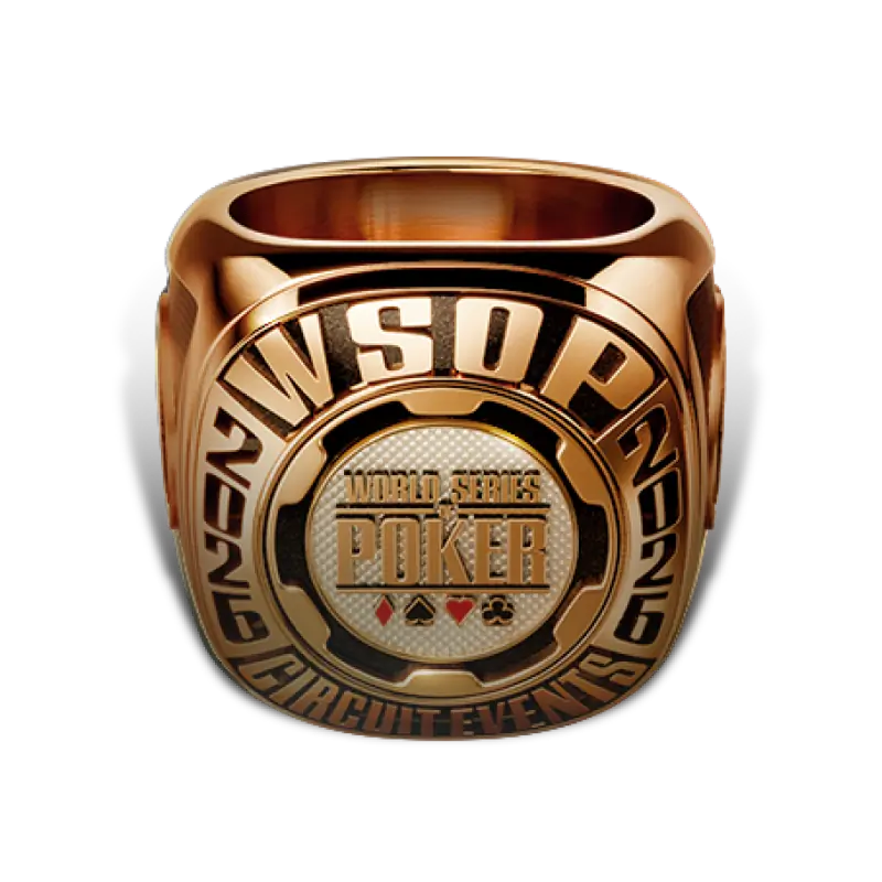 GGPoker WSOP冠军戒指视觉